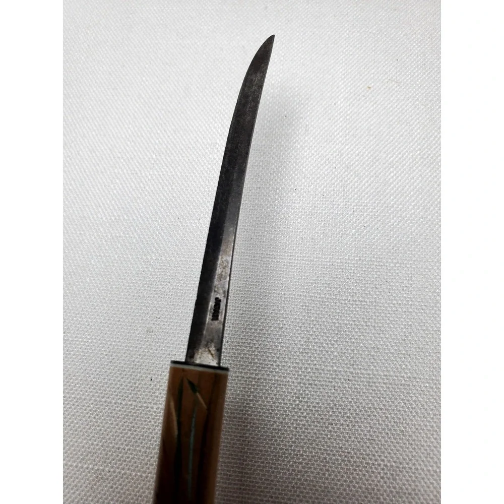 Vintage Japanese Paring Knife With Handcrafted Handle (1950's) Cottagecore‎
